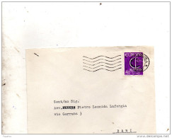 1966  LETTERA CON ANNULLO ALTAMURA BARI - 1961-70: Poststempel