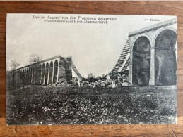 Dammerkirch - Dannemarie - Der Im Auguste Von Den Franzosen Gesprengte Eisenbahnviadukt - Dannemarie