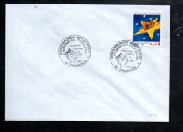 MARCHE DE NOEL STRASBOURG 1997 - BIENVENUE AUX PAYS BALTES - Commemorative Postmarks