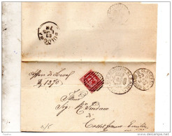 1885 LETTERA CON ANNULLO  San Giovanni In Persiceto BOLOGNA - Poststempel
