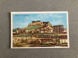 Athens The Acropolis Carte Postale Postcard - Griechenland