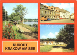 72026686 Krakow See Promenade Markt Bungalowsiedlung Krakow See - Sonstige & Ohne Zuordnung