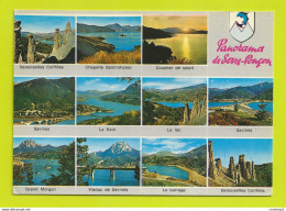 05 Panorama De Serre Ponçon N°1570 Multivues Savines - Autres & Non Classés