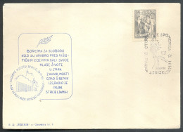 .Yugoslavia, 1962-07-27, Croatia, Sibenik, WWII, Fight Against Fascism, Special Postmark & Cover (I) - Autres & Non Classés