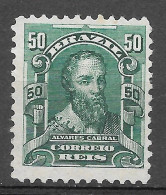 Brasil 1906 RHM 138 Alegorias Republicanas - Pedro Álvares Cabral - Unused Stamps