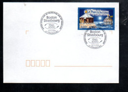 40 ANS DE JUMELAGE BOSTON-STRASBOURG 2000 - Commemorative Postmarks