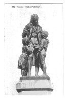 820 AK Yverdon - Statue Pestalozzi Feldpost 1. Weltkrieg -6.IX.17.IX- YVERDON (LETTRES) Edition W. Bous, Neuchatel - Yverdon-les-Bains 