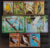 PROTECCIÓN  DELA NATURALEZA -PAJAROS DE AFRICA- MICHEL989/95 . MNH** - Guinea Ecuatorial