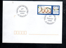 PREMIERS VOEUX DES ANNEES 2000 à BENFELD - Commemorative Postmarks