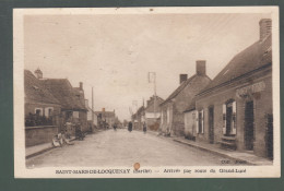 CP - 72 - Saint-Mars-de-Locquenay - Arrivée Par Route Du Grand-Lucé - Andere & Zonder Classificatie