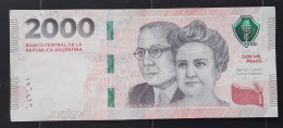 Argentina Billete De 2000 $ Actual. - Argentina