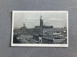 Kobenhavn Raadhusel Carte Postale Postcard - Suède