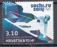 KROATIEN  1110,  Postfrisch **, Olympische Winterspiele Sotschi, 2014 - Croacia