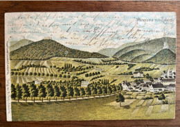 Panorama Von Zabern - A Circulé Le 17/12/1908 - Saverne