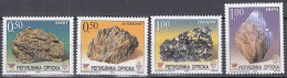 BOSNIEN Und HERZEGOWINA (Serbische Republik)  311-314,  Postfrisch **, Mineralien, 2004 - Bosnië En Herzegovina