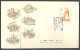 .Yugoslavia, 1962-07-27, Slovenia, Maribor Week, Special Postmark & Cover (a) - Autres & Non Classés