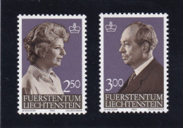 Liechtenstein 1983, Cat. Zumstein  767/68 **.Couple Princier. - Unused Stamps