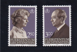 Liechtenstein 1983, Cat. Zumstein  767/68 **.Couple Princier. - Neufs