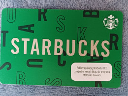 GIFT CARD - STARBUCKS - POLAND - 1370 - STARBUCKS - Cartes Cadeaux