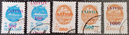 Latvia. 1991. Surcharged On CCCP Issues. Used. - Latvia