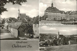 72025763 Oederan Platz Der Befreiung Rathaus Ernst-Thaelmann-Strasse Oederan - Oederan