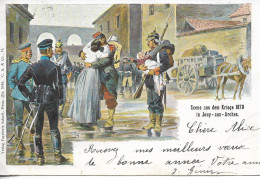 JOUY AUX ARCHES Guerre1870 Scène Aus Dem Kriege Scène De Guerre - Altri & Non Classificati