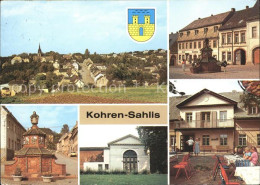 72025325 Kohren-Sahlis Markt Toepferbrunnen Gaststaette Lindenvorwerk Kohren-Sah - Kohren-Sahlis