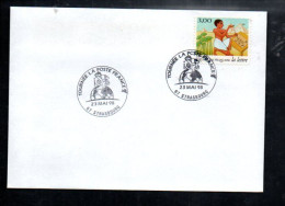 JOURNEE LA POSTE FRANCE à STRASBOURG 1998 - Commemorative Postmarks