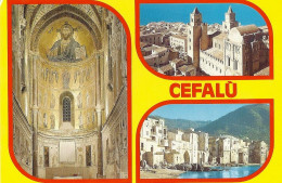 *CPM - ITALIE - SICILE - CEFALU - Multivues - Palermo