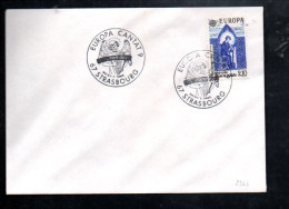 EUROPA CANTAT9 à STRASBOURG 1985 - Commemorative Postmarks