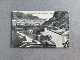 General View Of The Tanks And Cisterns Aden Carte Postale Postcard - Yémen