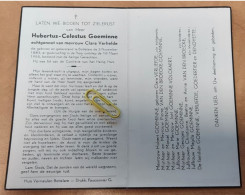 DP - Hubertus Goeminne - Verliefde - Bottelare 1883 - 1955 - Obituary Notices