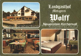 72025157 Neuenstein Wuerttemberg Landgasthof Metzgerei Wolff Neuenstein - Otros & Sin Clasificación