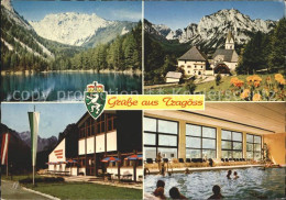 72025131 Tragoess Gruener See Schwimmhalle Restaurant Festsaal Tragoess - Sonstige & Ohne Zuordnung