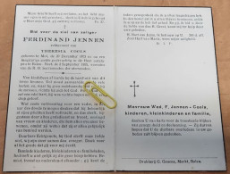 DP - Ferdinand Jennen - Cools - Mol 1873 - Balen - Neet 1955 - Obituary Notices