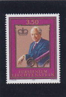 Liechtenstein 1986, Cat. Zumstein 843 **. 80e Anniversaire Du Prince François-Joseph II. - Neufs