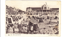 59 - DUNKERQUE - MALO LES BAINS-  La Plage Et Le Casino - Malo Les Bains