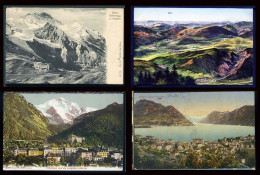 Svizzera - Nove Cartoline Antiche - Rif. 3 - Autres & Non Classés