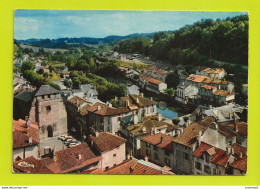 15 LAROQUEBROU Vers Aurillac Vue Générale En 1979 Voie Ferrée Halle Gare - Aurillac