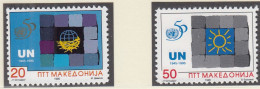 NORDMAZEDONIEN  53-54,  Postfrisch **, 50 Jahre Uno, 1995 - Nordmazedonien