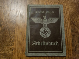 1937 Arbeitsbuch Issued In Niederlahnstein - Documents Historiques