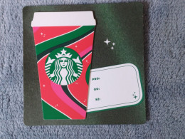 GIFT CARD - STARBUCKS - CZECH REPUBLIC - 0516 - CHRISTMAS CUP - Gift Cards