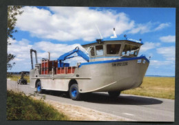 Photo-Carte Moderne "Cherrueix, Un Bateau à Roues" Ille-et-vilaine - Baie Du Mont Saint Michel - Bretagne - Other & Unclassified