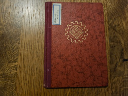 1937 Die Deutsche Arbeitsfront Ausweis - Historical Documents