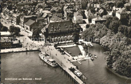 72024431 Konstanz Bodensee Fliegeraufnahme Hafen Mit Konziliusgebaeude Konstanz - Konstanz