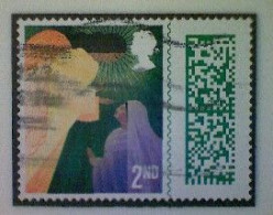 Great Britain, Scott #4293, Used (o), 2022, Christmas: The Annunciation, 2nd, Multicolored - Zonder Classificatie