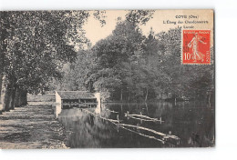 COYE - L'Etang Des Chardonnerets - Le Lavoir - état - Autres & Non Classés