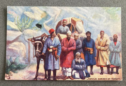 Ladakus Tibetan Border Carte Postale Postcard - Inde