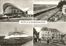 72024401 Rostock-Warnemuende Gaststaette Teepott Strandpromenade Faehrschiff War - Rostock