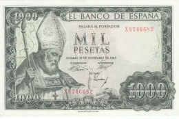 CRBS1194 BILLETE ESPAÑA 1000 PESETAS 1965 SIN CIRCULAR - Autres & Non Classés